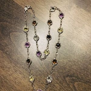 Tacori Sterling Silver Gum Drop Necklace